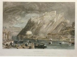 Ehrenbreitstein, During the Demolition of the Fortress in 1817 from the Quay at Coblentz