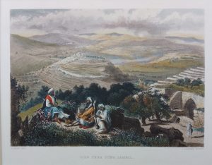 View from Neby (Nebi) Samwil