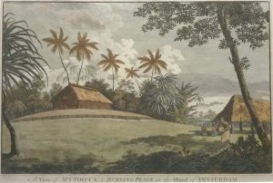 A View of Afi-too-ca, a Burying Place in the island of Amsterdam