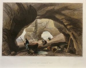 Caves at Ladram Bay