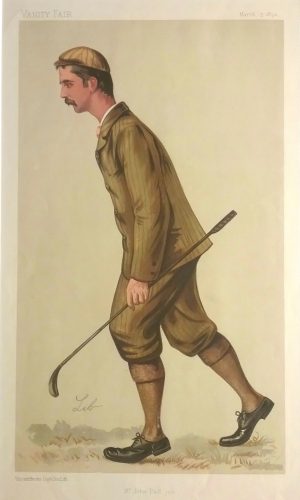 Mr. John Ball junior golfing