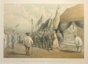 Commo: Perry Meeting the Imperial Commissioners at Yokuhama, Japan