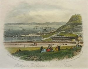 Portland, The Castle & Railway Station