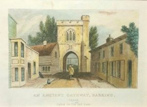 An Ancient Gateway, Barking, called the Fire Bell Gate