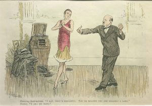 I say, that's dreadful. Try to imagine you are holding a lady.