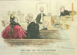 Her First Visit to a Police Court