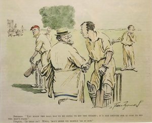 You know the ball has to be going to hit the wicket...