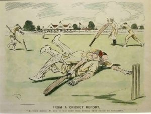 From a cricket report