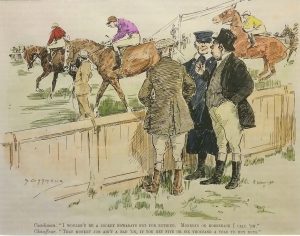 I wouldn't be a jockey nowadays not for nothing.