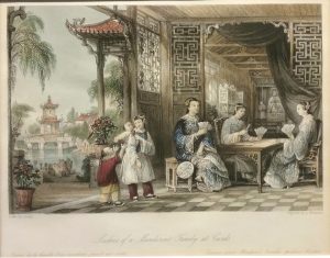 Ladies of a Mandarin's Family at Cards