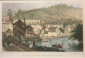 Beachen Cliff, from the banks of the Avon