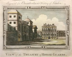 View of the Treasury & Horse Guards