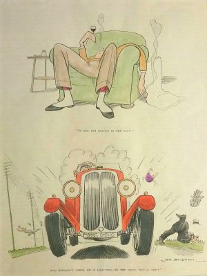 To see him seated in th club - You wouldn't think he is like this on the road, would you?