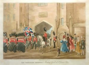 The Grenadier Regiment, Mounting Guard at St. James's Palace, London