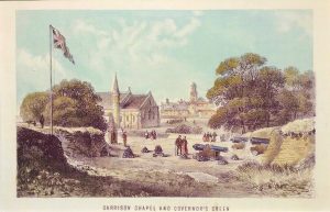 Carrison Chapel  and Governor's Green, Portsmouth