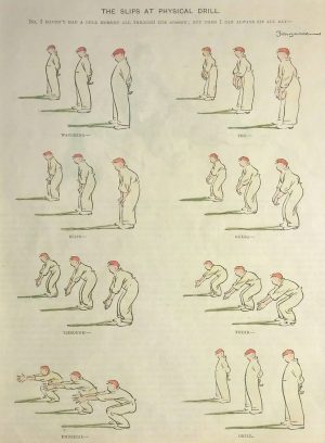 The Slips at Physical Drill