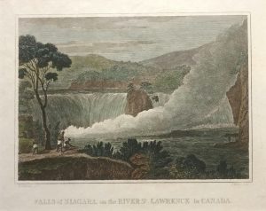 Falls of Niiagra, on the River St. Lawrence in Canada