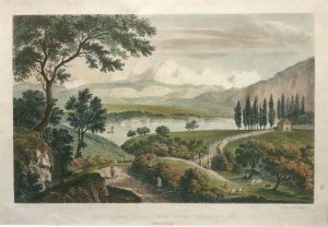 View of Mont Blanc, Near the Environs of Nion, Canton of Vaud