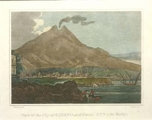View of the City of Catania & Mount Aetna Etna
