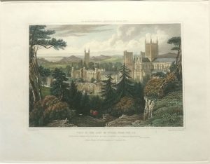 View of the City of Wells from the South East