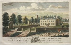 A Perspective View of the Seat of Sir John Smith, Bart at Sydling St. Nicholas