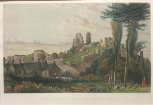 Corfe Castle, from the South East, property of H. J. P. Banks