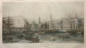 Port of London in 1839