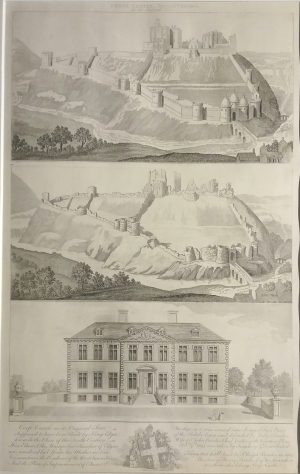 Corfe Castle and Kingston Hall
