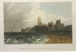 Remains of Aberystwith Castle, Cardiganshire