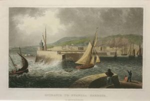 Entrance to Swansea Harbour, Glamorganshire