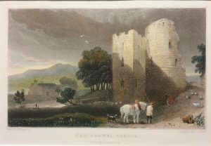 Crickhowel Castle, Brecknockshire