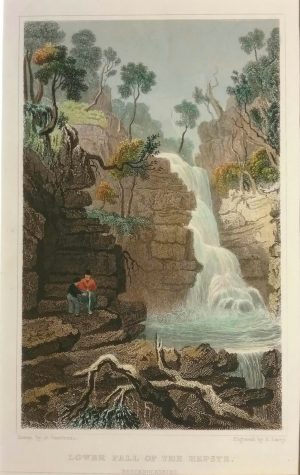 Lower fall of the Hepste