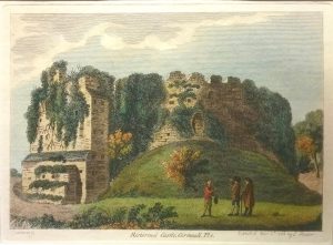 Restormel Castle, Cornwall plate 2