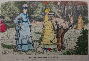 The Momentous Question, should I follow you up, Annie; or leave myself for Lizzie?