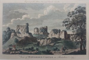 View of Hawarden Castle in Flintshire