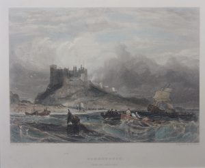 Bamborough (Castle) from the South East