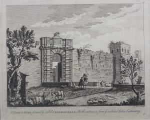At. John's Gate formally called Caelimontana it's the entrance from ye ancient Latin Causeway Porta San Giovanni (Rome)