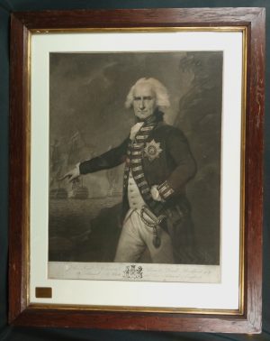 The Right Honourable Alexander Lord Bridport, K.B. Admiral of the White & Vice Admiral of England