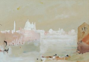 Venice, the Giudecca from the Lagoon, Italy