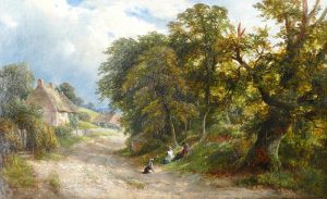 Lane at Ingleby, Derbyshire