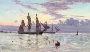 A Calm Evening in the Channel