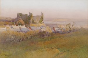 Laugharne Castle, Wales