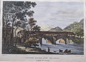 Covered Bridge over the Reuss, Canton of Lucern