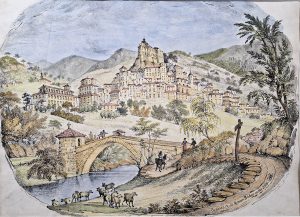 Subiaco - & old Roman Bridge on the Anio (Aniene), The Rocca dei Borgia