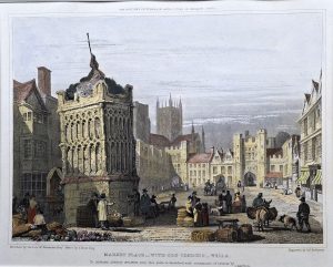 Market Place with Old Conduit, Wells