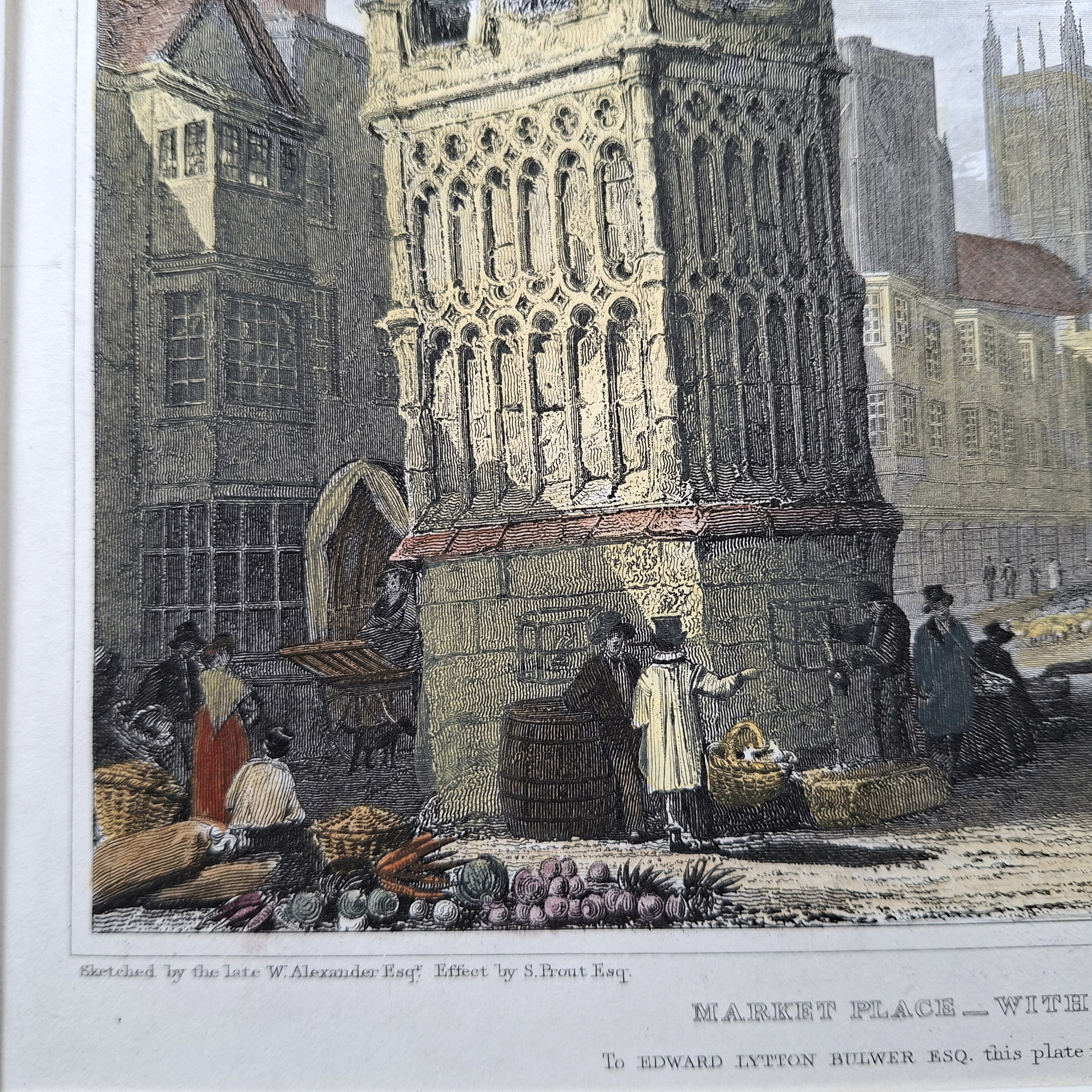 Market Place with Old Conduit, Wells - Image 2