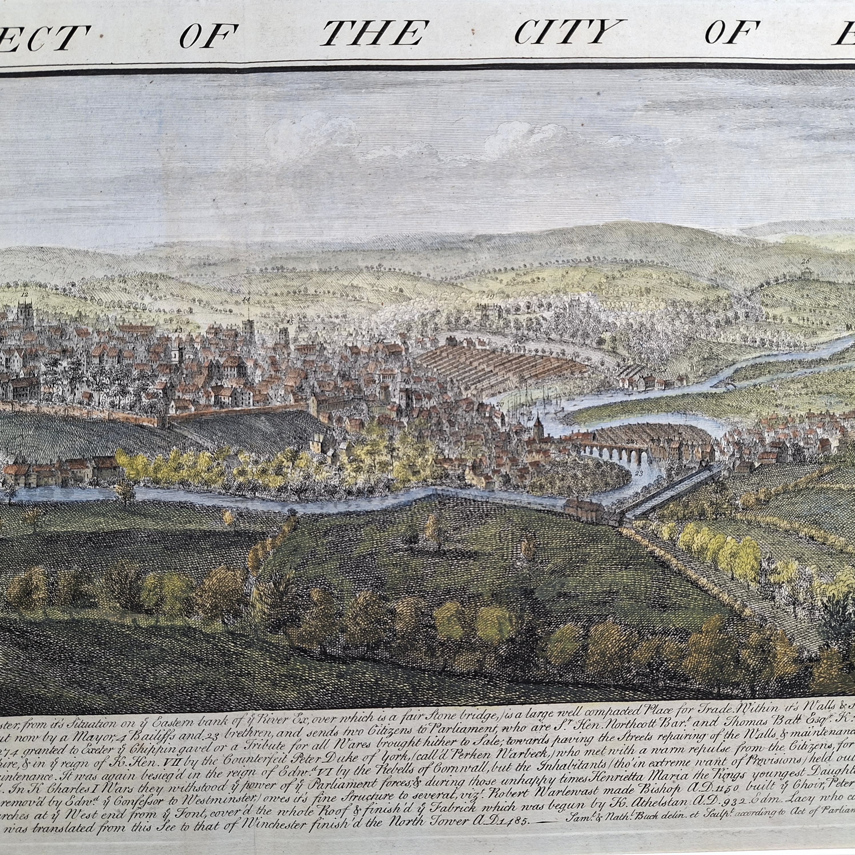 The West Prospect of the City of Exeter - Image 4
